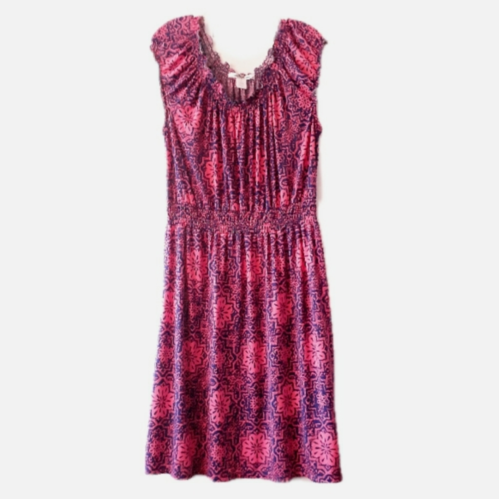 Chistine Alexander Boho Chic Patterned Dress - image 1